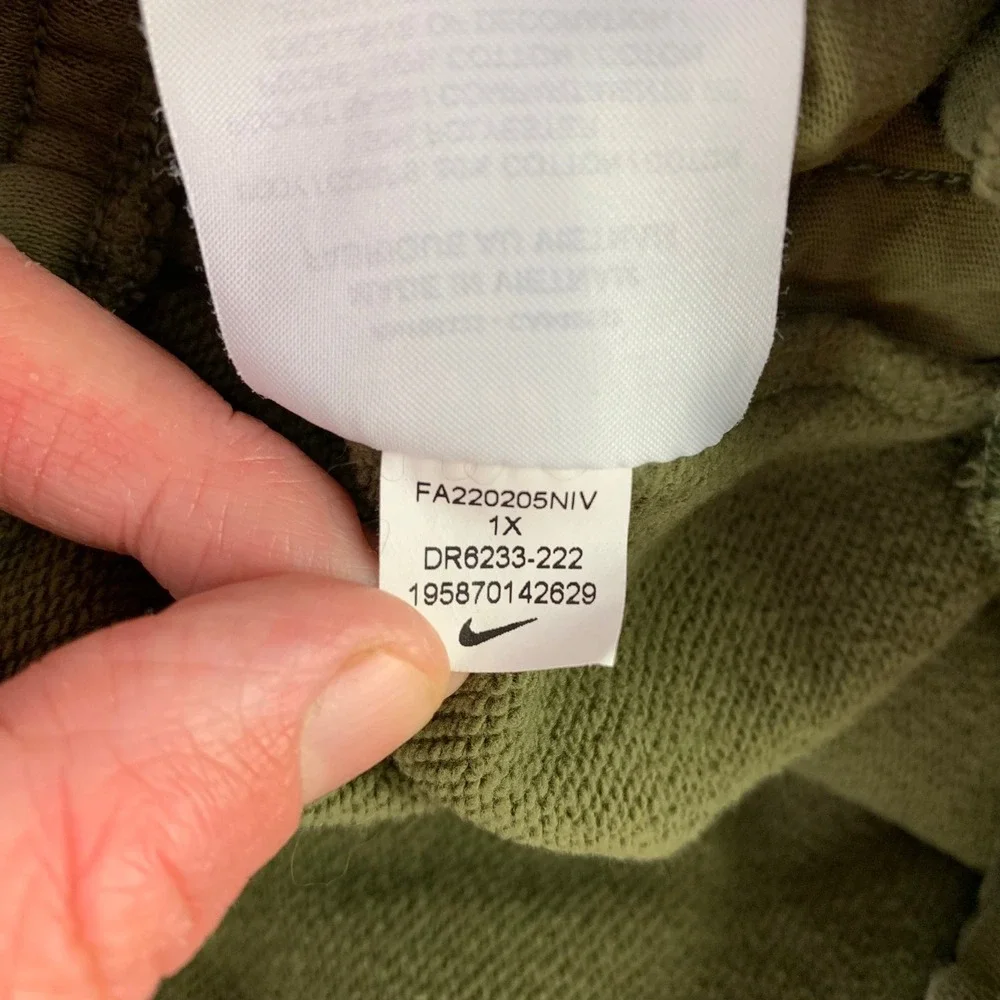 Nike measurements waist